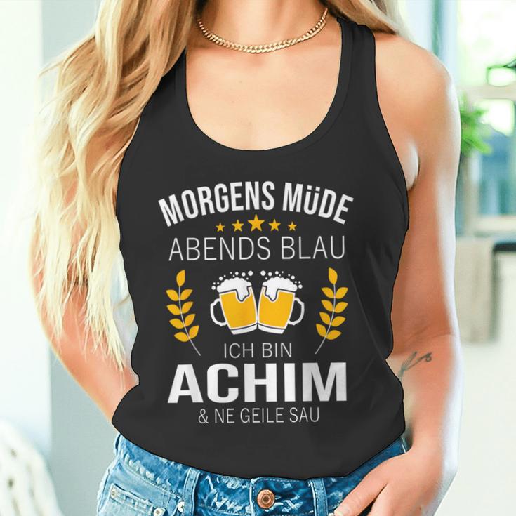 Achim Name Idea Birthday Saying Tank Top