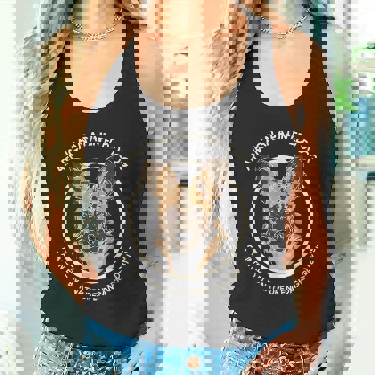 African Painted Dog Conservation Artwork For Wild Dog Fans Tank Top