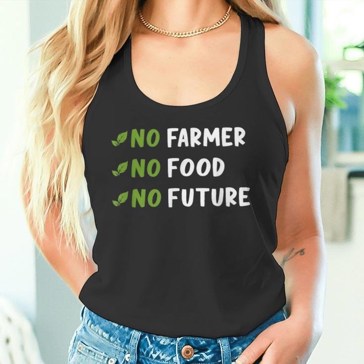 Agriculture No Farmers No Food No Future Tank Top