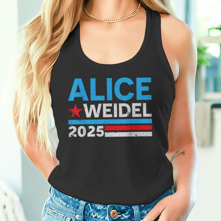 Alice Weidel Fan Item German Chancellor 2025 Alice Weidel Blue Tank Top