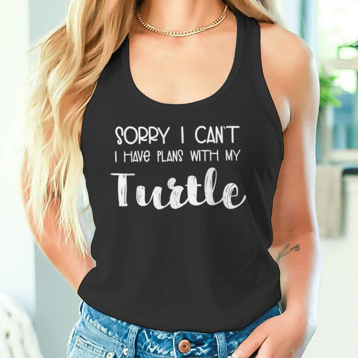 Amoureux Des Animaux Désolé Je Ne Peux Pas Avoir De Plans Avec Ma Tortue Débardeur e