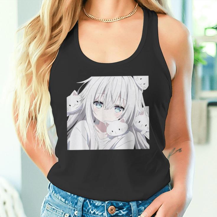 Anime And Cat Lovers For N Manga Kawaii Otaku Geek Tank Top