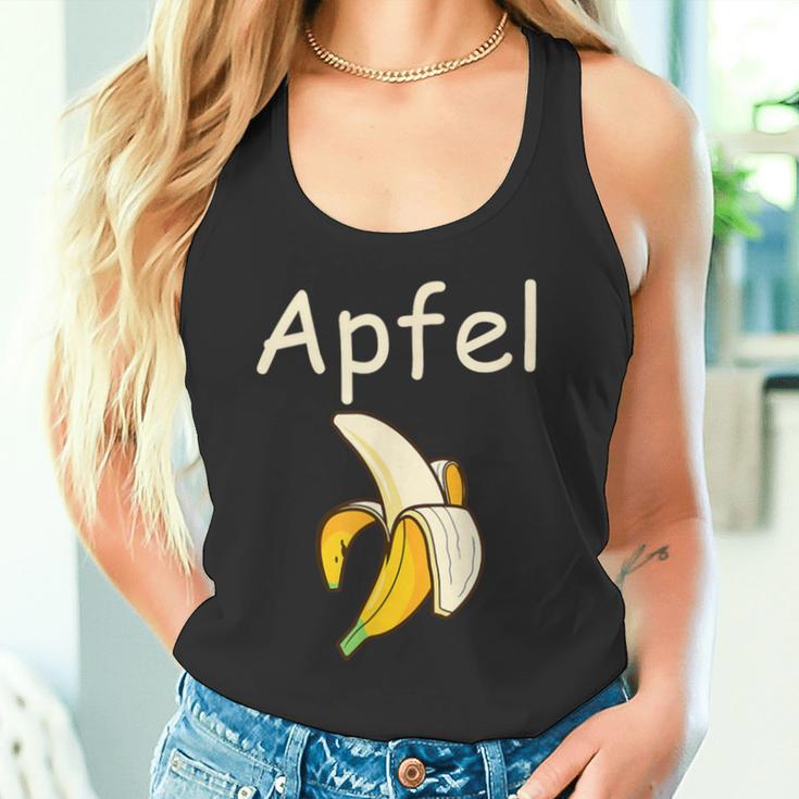 Apfel Banane Scherz Unsinn Tank Top