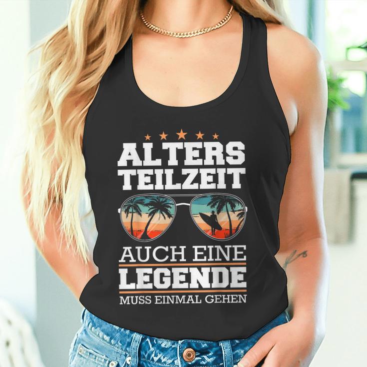 Atz Altersteilzeit Auch Eine Legende Muss Einmal Gehen Tank Top