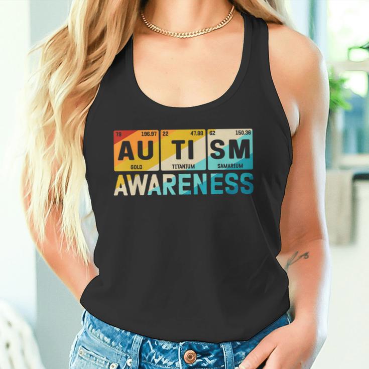 Autism Awareness Periodic Table Camiseta sin mangas