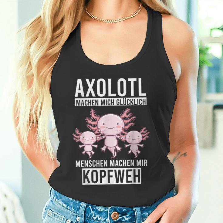 Axolotl Aquaristik Axolotlbreeder Tank Top