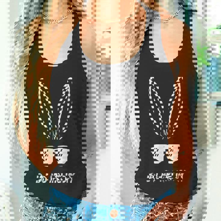 Bad Hare Day Bunny Rabbit Glasses Cool Meme Pun Tank Top