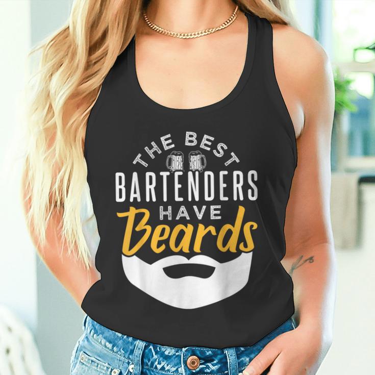 Bartender For Bartenders With Beards Tank Top