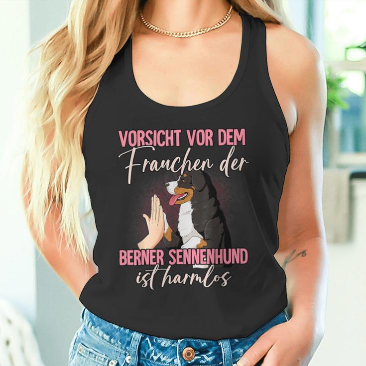 Bernese Mountain Dog Orsichtor Dem Frauchen Tank Top