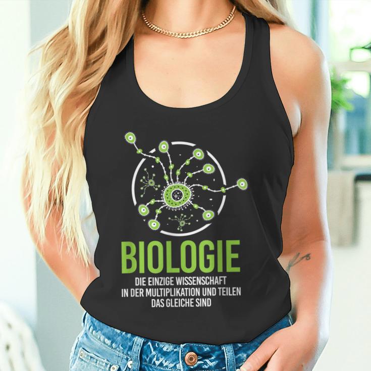 Biology Only Science Multiplication Share Biologist Tank Top