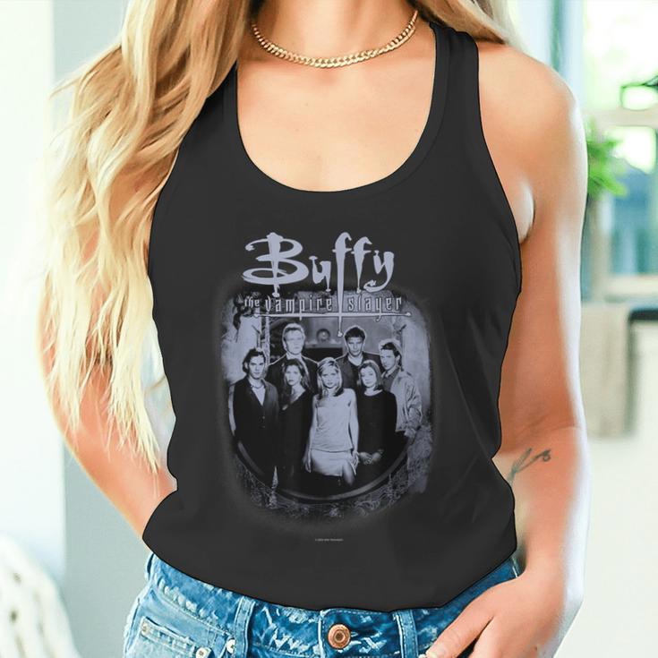 Buffy Theampire Slayer Distressedintage Scooby Gang Tank Top