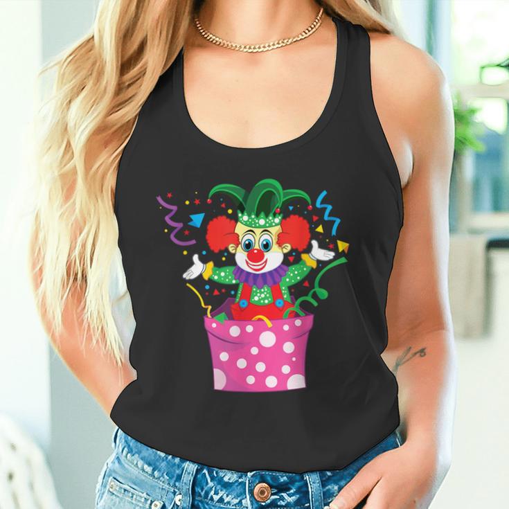 Carnival Clown Party Circus Costume Confetti Tank Top