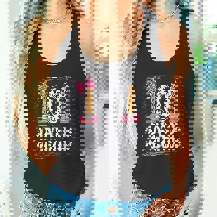 Celebrate 101 Days Of School Teacher Kids Tank Top