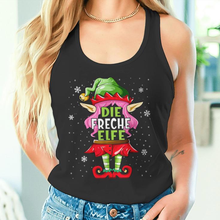 Cheeky Elf Outfit Christmas Family Christmas Tank Top