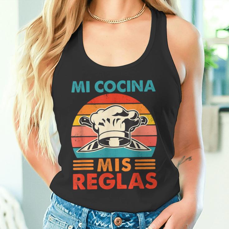 Chef Cocinero Panadero Amante De La Cocina Culinaria Mi Cocina Mis Reglas Camiseta sin mangas