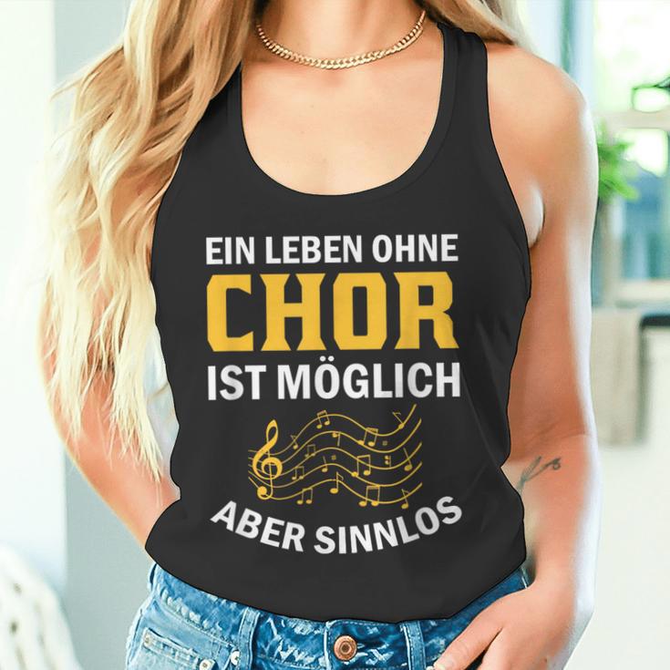 Choir Chor Ladder Choir Singerocal Chorprobe Singing Tank Top