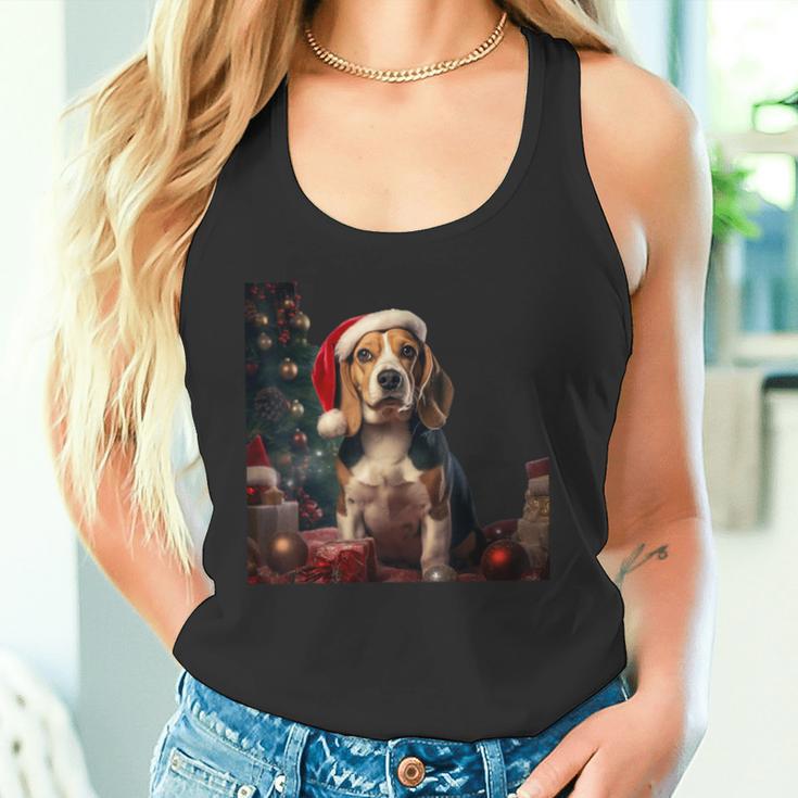 Christmas Beagle Beagle Christmas Tank Top