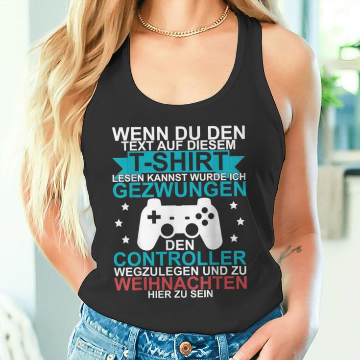 Christmas Gamer Gaming Tank Top