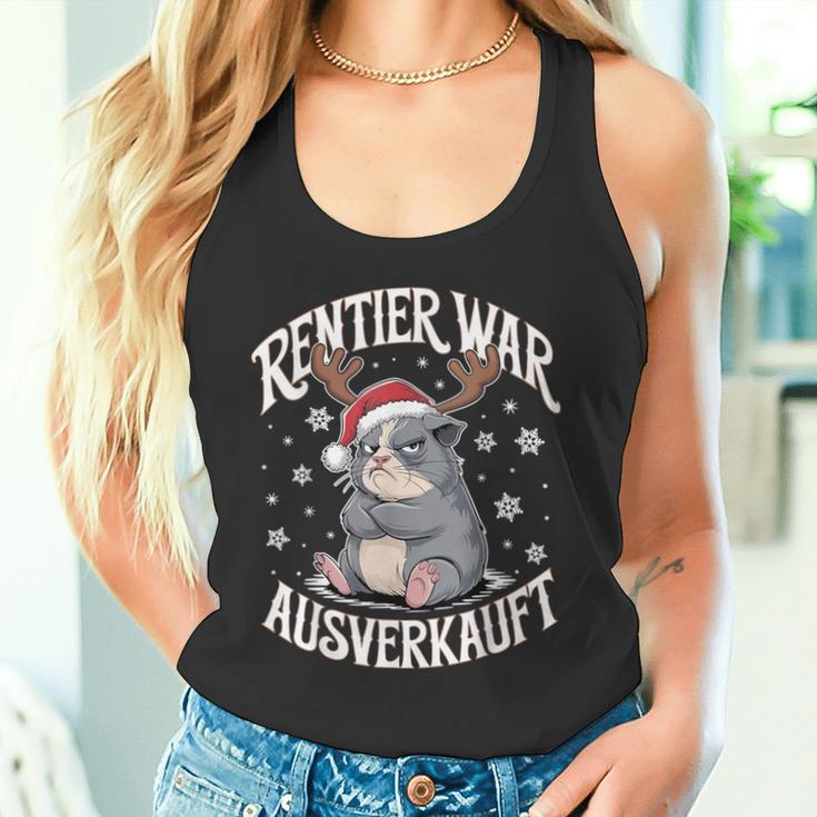 Christmas Guinea Pig Reindeer Was Out Sold Out Tank Top