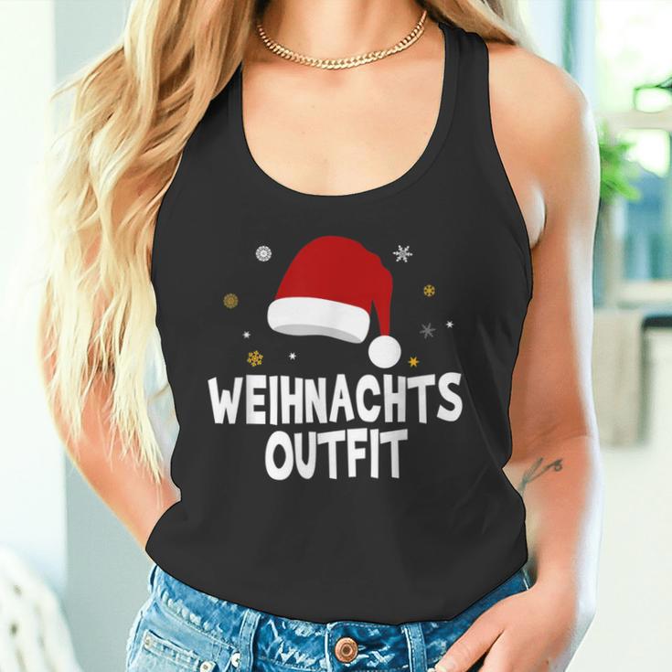 Christmas Outfit Santa Hat Christmas Tank Top