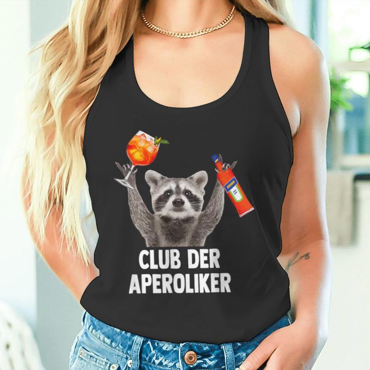 Club Der Aperoliker Raccoon Meme Racoon X Pedro Spritz Tank Top