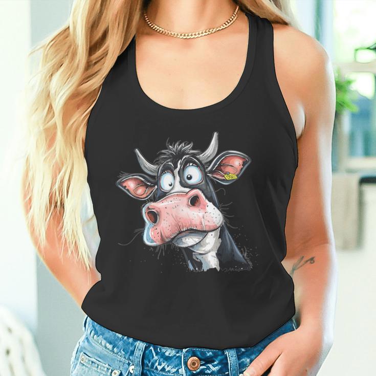 Colourful Cow I Cow Tank Top