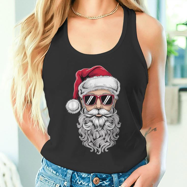 Cool Christmas Cool Santa Claus Christmas Tank Top