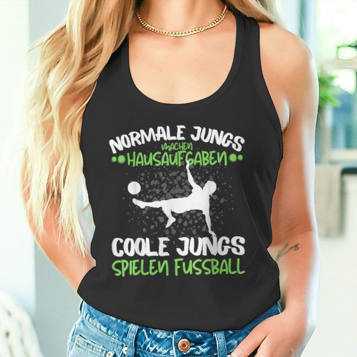 Cool Jung Spielnen Fußball Tank Top