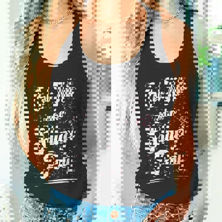 Coole Muttis Machen Schlagerparty Outfit Sexy Schlager Party Tank Top