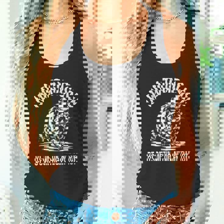 Cowboy Raccoon Tank Top for Fun Quirky Style | Unisex | Casual Wear