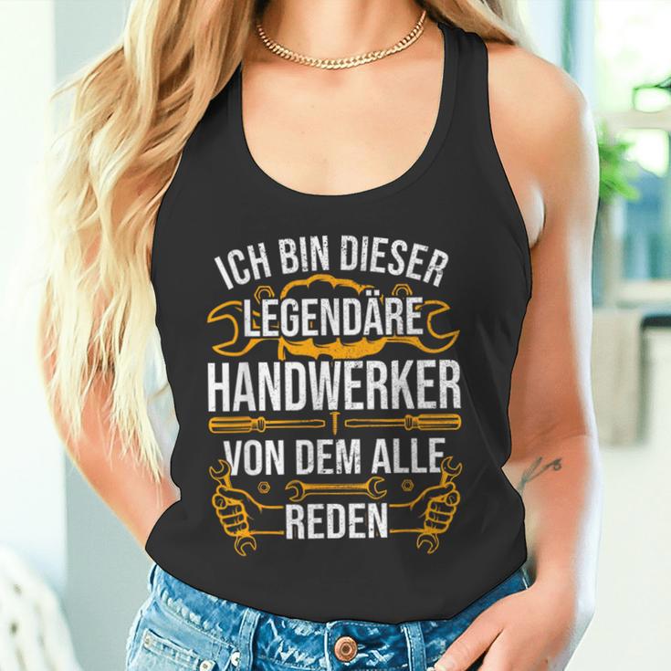 Craftsman Ich Bin Dieser Legendäre Handwerker Man Tank Top