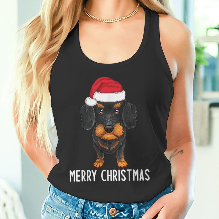 Dachshund Christmas Jumper Merry Christmas Dachshund Christmas Tank Top