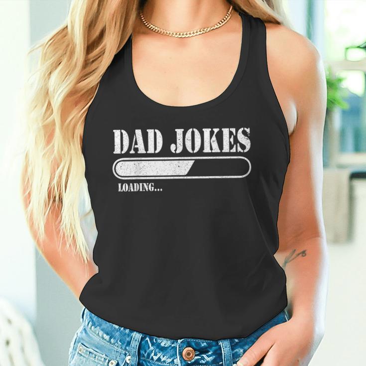 Dad Jokes Loading Tank Top