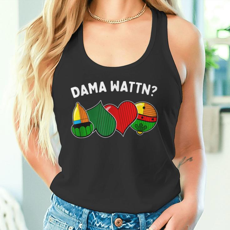 Dama Watten Card Game Wading Tank Top