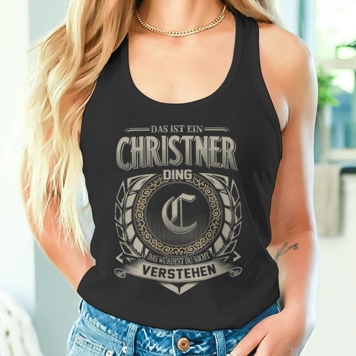 Das Ist Ein Christner Ding Christner Name Tank Top