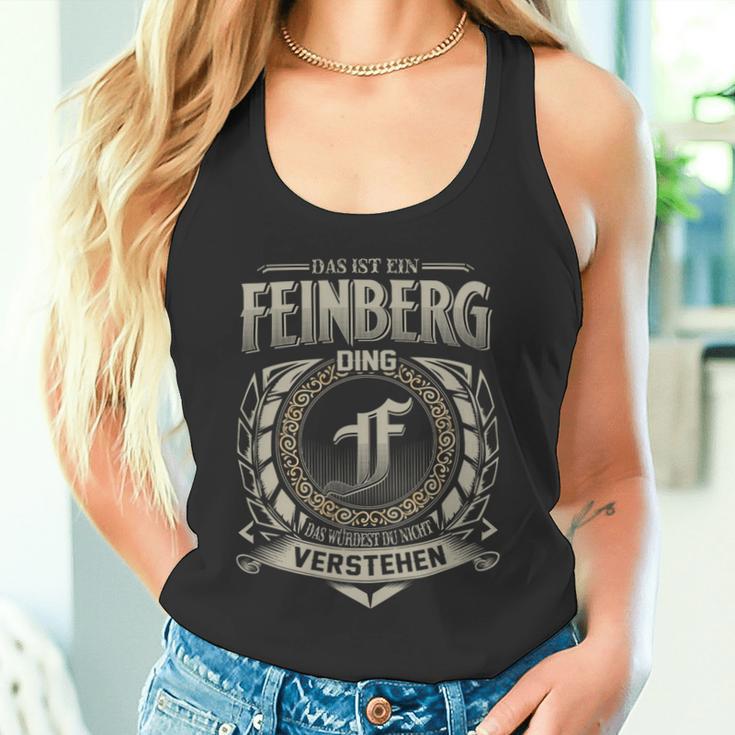 Das Ist Ein Feinberg Ding Feinberg Name Tank Top