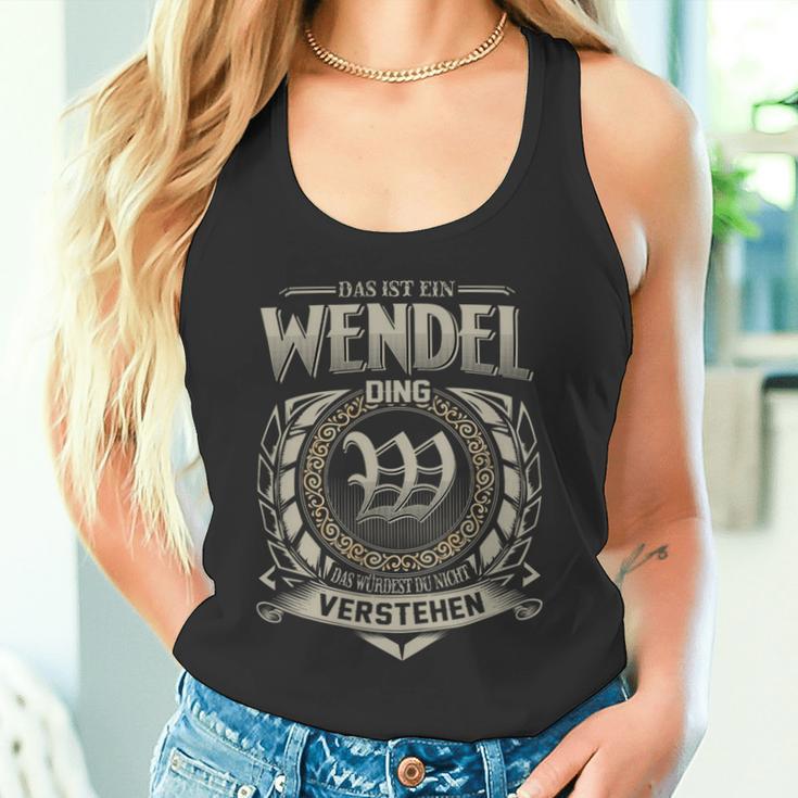 Das Ist Ein Wendel Ding Wendel Name Tank Top