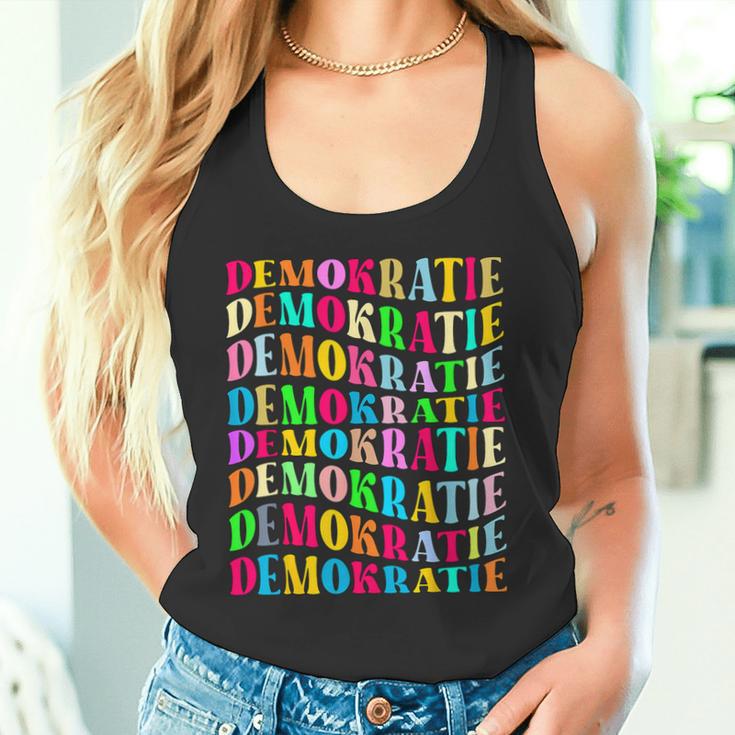 Demokratie Haltung Tank Top