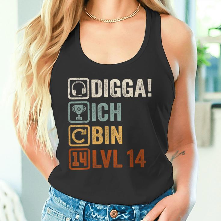 With Digga Ich Bin 14 Jahre Junge Geburtstag Tank Top