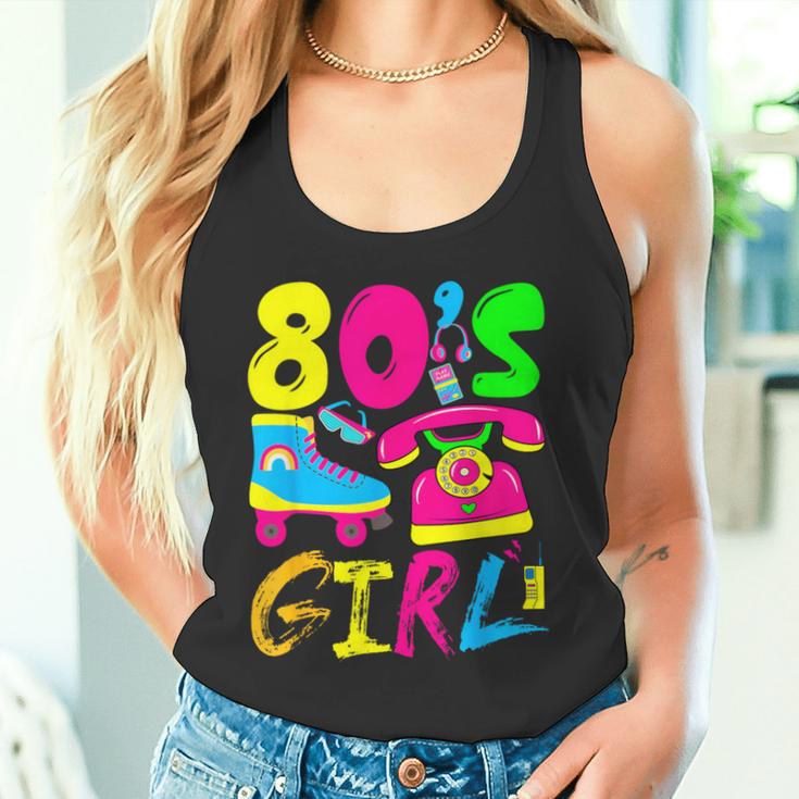 Disfraz De Los Años 80 Para Niña De Los Años 80 Camiseta sin mangas