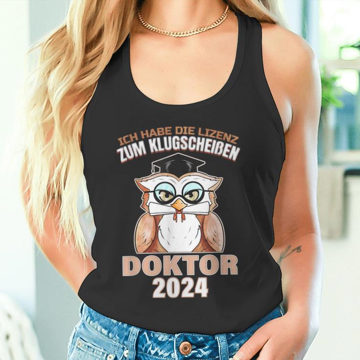 Doctor 2024 Graduation PhD Graduation Party Doctorate Tank Top