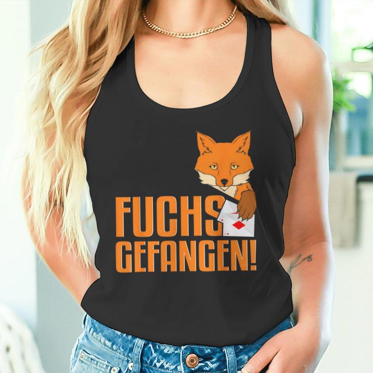 Doppelkopf Card Game Foxes Catch Tank Top