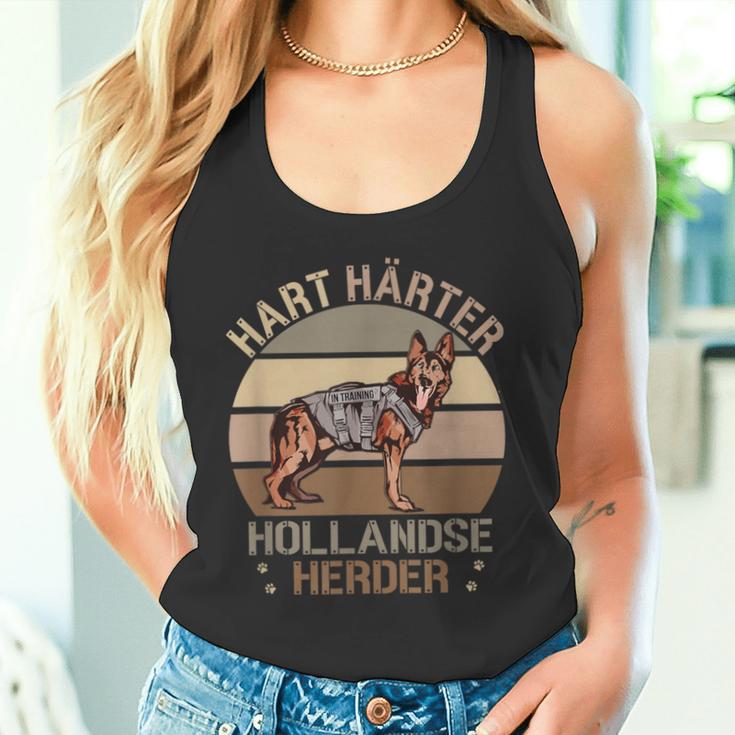 Dutch German Shepherd Hard Hardener Hollandse Herder Dog Tank Top