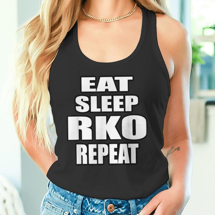 Eat Sleep Rko Repeat Trending Tank Top