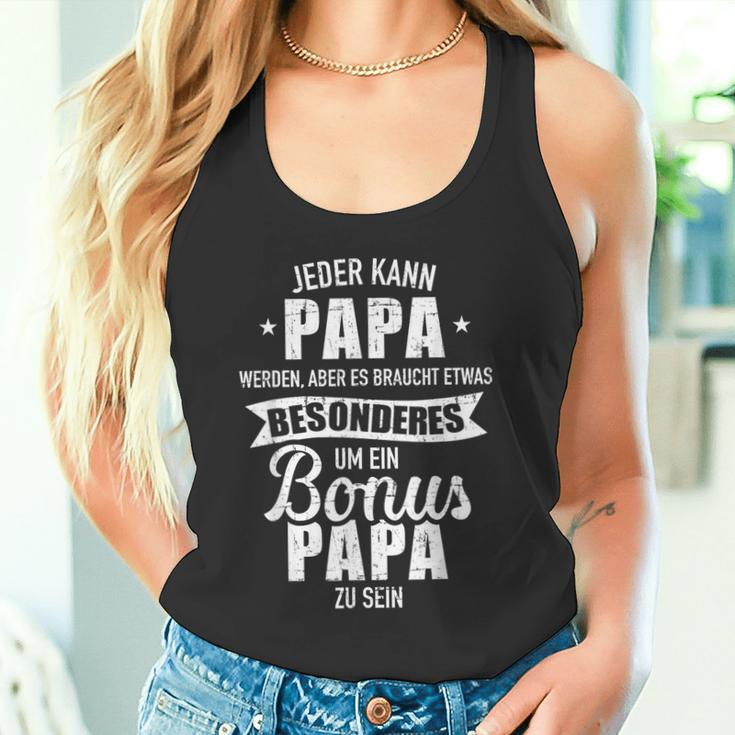 Es Braucht Etwas Special Um Bonus Papa Zu Sein Tank Top