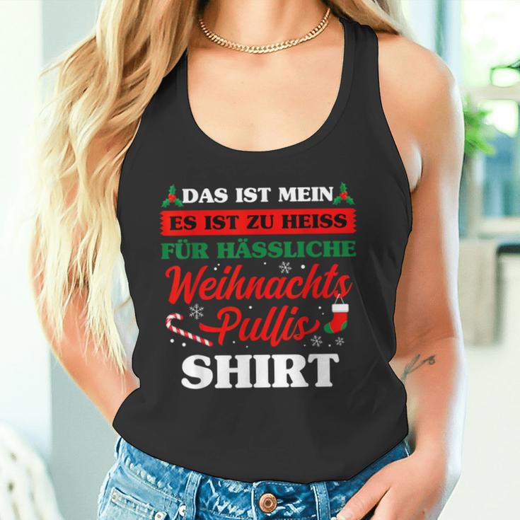 Es Ist Zu Heiss Für Ussliche Weihnachts Tank Top