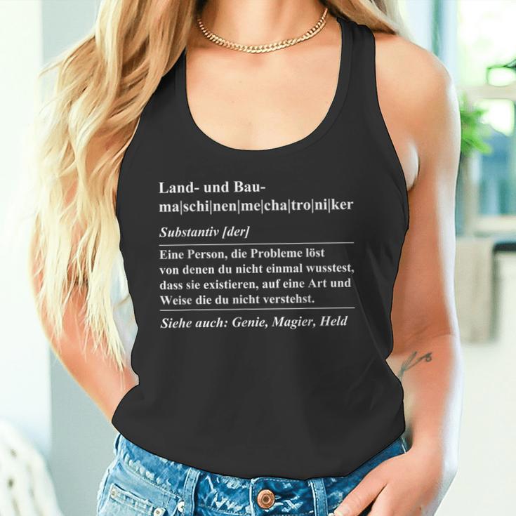 Farm And Construction Machines Mechatronics Idea Tank Top