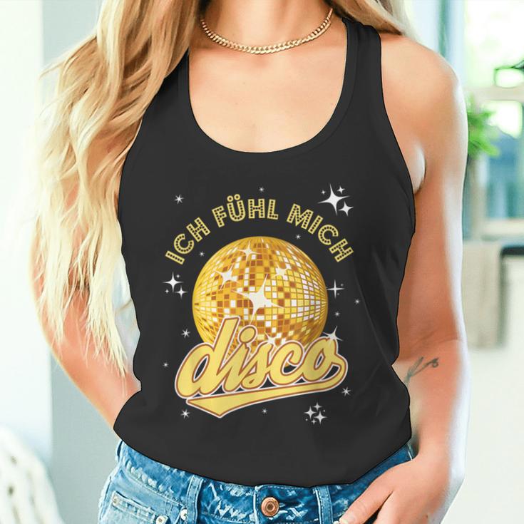 I Feel Disco Dance Party Celebration Disco Ball Malle Tank Top