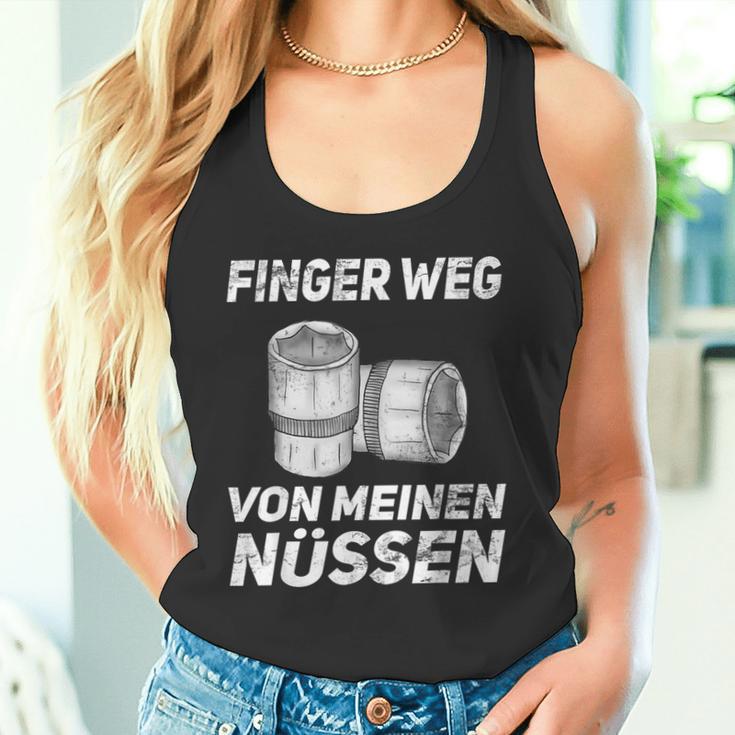 Finger Wegon Mein Nüs Car Mechanic Screwdriver S Tank Top