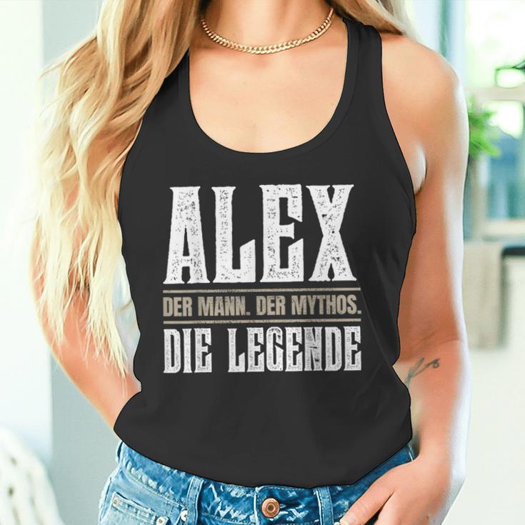 First Name Alex Name Alex Tank Top